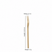 Stainless Steel Mini Dessert Fork Elegant Fruit Fork Cocktail Fork