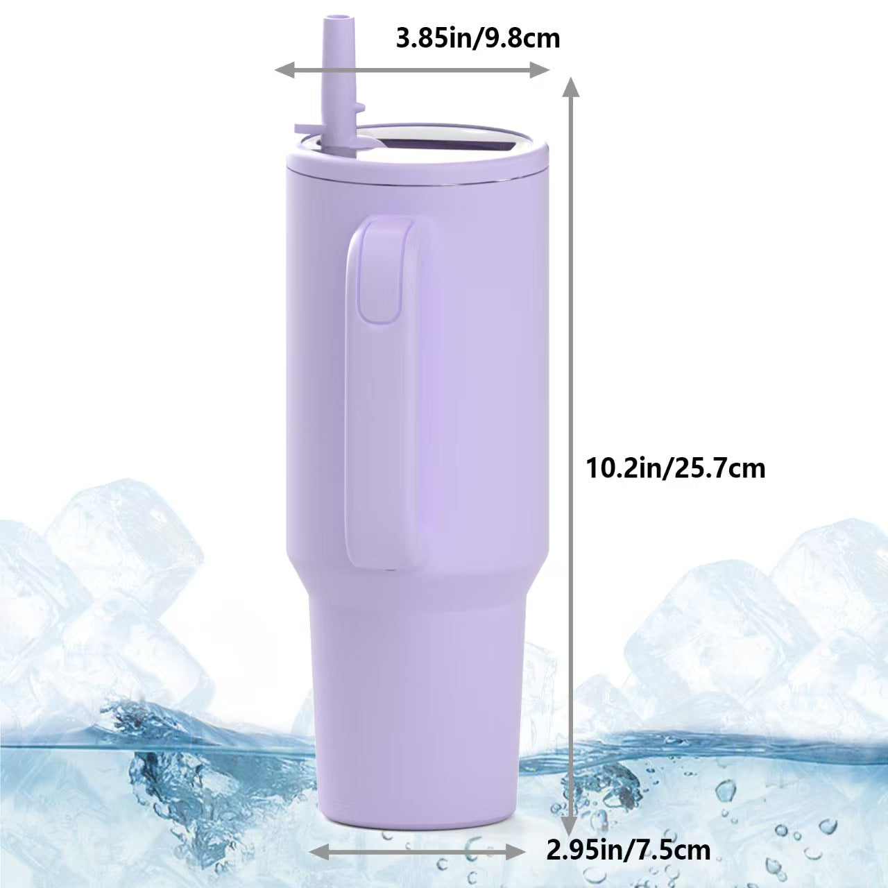 40oz Leakproof Insulated Car Tumbler