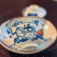 Ink Whiskers Blue Blossom Tea Collection