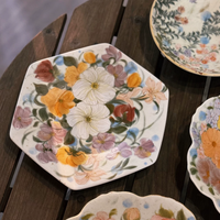 Blooming Garden Artisan Serving Plate