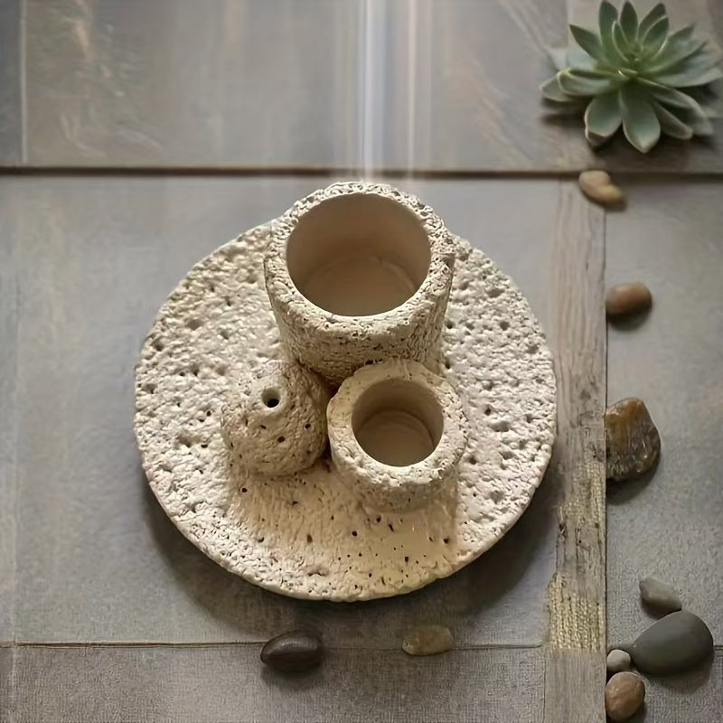 Starry Pattern Sage Holder Tray