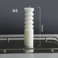 Sculptural Scented Candles, Soy Blend