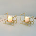 Sleigh Candleholder Creative Iron Decor Piece