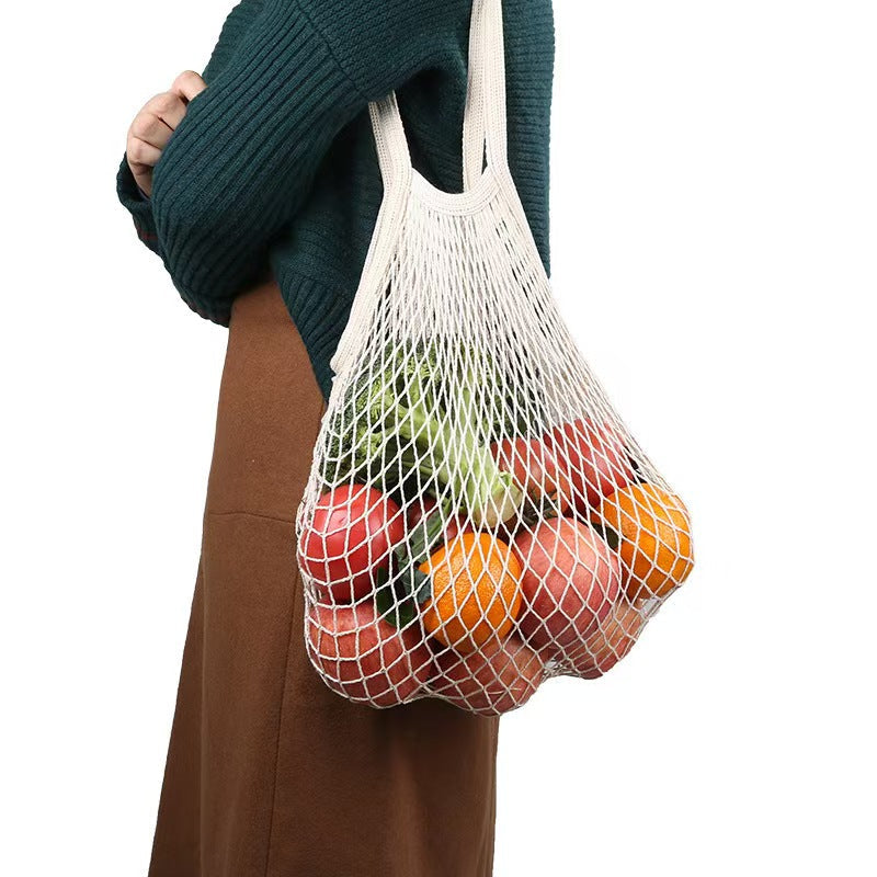 Cotton Mesh Reusable Shopping Bag