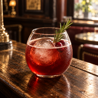 400 Ml Round Cocktail Glass, Clear Bubble Drinking Glass, Modern Tumbler