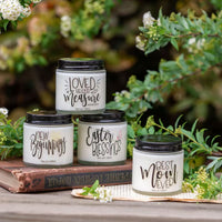 Alphabet Soy Wax Scented Candle