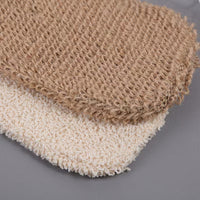 Jute Exfoliating Cleaning Gloves Bath Scrub Mitt