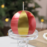 Metallic Ball Scented Candle