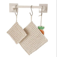 Handwoven Cotton Square Coaster