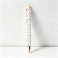 Bling Rhinestone Ballpoint Pen – Retractable Metal Gift Pen for Office, School & Wedding