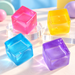 Cube Squeeze Ball Toy – Soft Gel Stress Relief Fidget Toy