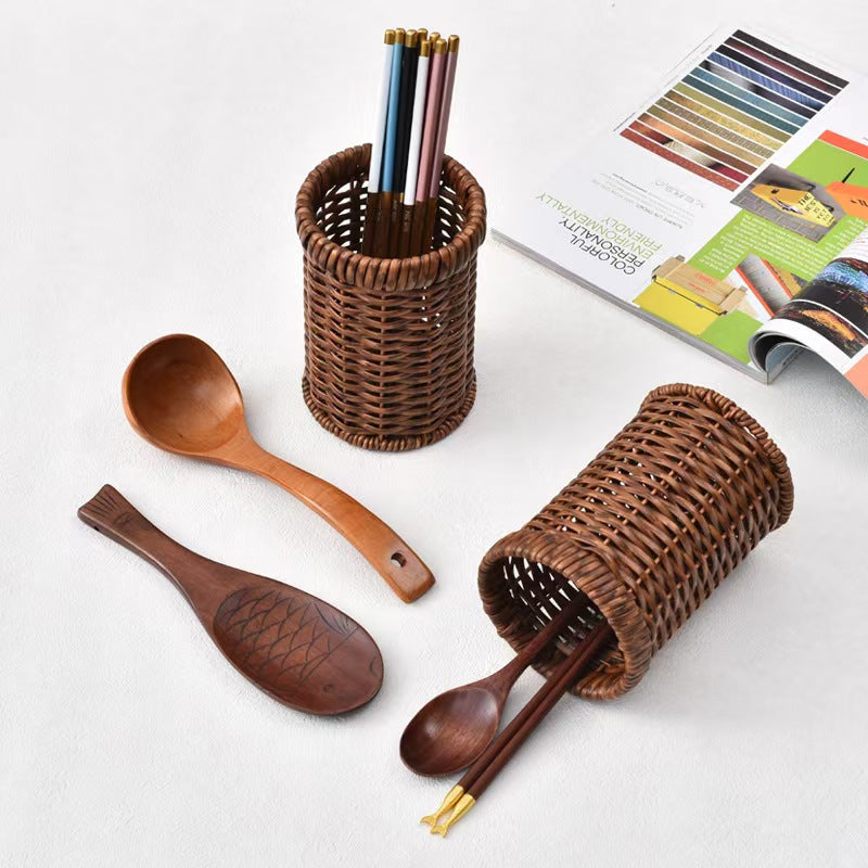 Drainable Chopstick Holder Utensil Organizer