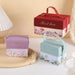 Velvet Gift Box Wedding Favor Candy Box with Handle