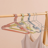 Gold Stainless Steel Clothes Hangers Non Slip Triangle Hangers