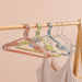 Gold Stainless Steel Clothes Hangers Non Slip Triangle Hangers