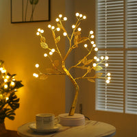 LED Pearl Christmas Tree Light – Starry Fairy Light Table Lamp