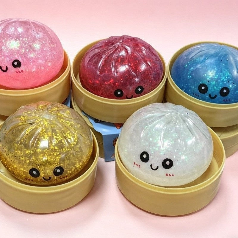 Slow Rising Squishy Toy – Cute Fruit Stress Relief Fidget Toy with Storage Case