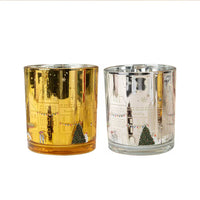 Electroplated Laser Finish Soy Candle