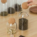 Glass Storage Jar with Cork Ball Lid