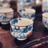 Ink Whiskers Blue Blossom Tea Collection