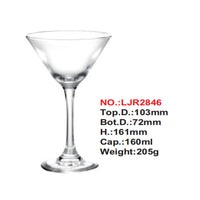 Decorative Stemmed Crystal Glass – Cocktail, Juice & Champagne Goblet