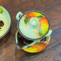Five-Color Treasure Vessel Tea Set