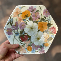 Blooming Garden Artisan Serving Plate
