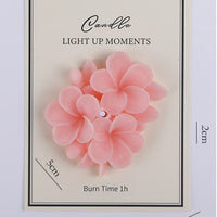 Plumeria Flower Scented Candle, Soy Blend
