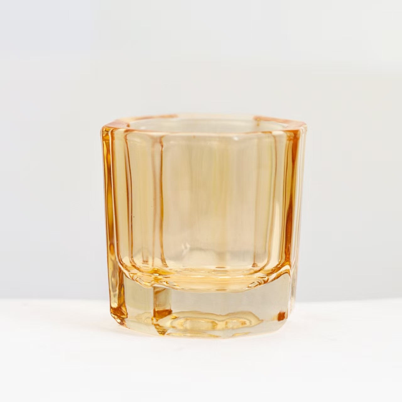 Mini Octagonal Glass Rinse Cup