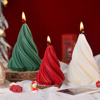 Mini Rotating Christmas Tree Scented Candle