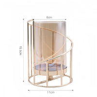 Artistic Iron Candleholder Design Decor, Modern Home Accent