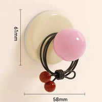 Modern Suction Pull Handle, Stick-On Cabinet Grip for Kitchen, Bathroom & Drawer Use