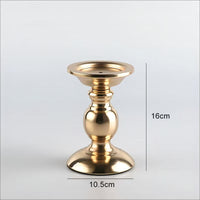 Iron Candleholder Decor, Romantic Candlelight Dinner Decoration
