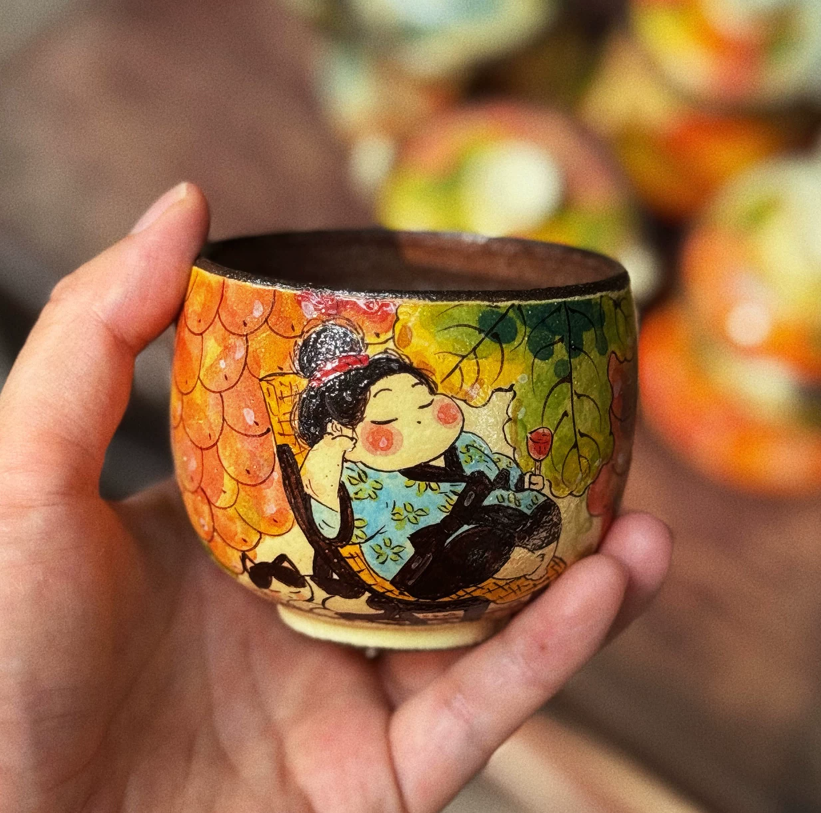 Dreamy Curves Treasure Pot Teaware