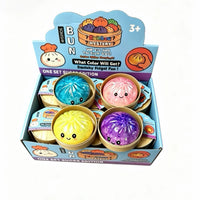 Smiley Bao Bun Squishy Toy – Jumbo Slow Rising Stress Relief Toy
