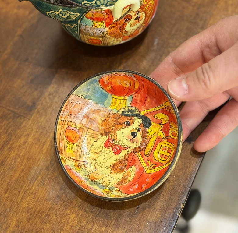 New Year Puppy Treasure Cup Collection