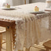 French Floral Lace Tablecloth Tassel Rectangular Table Cover