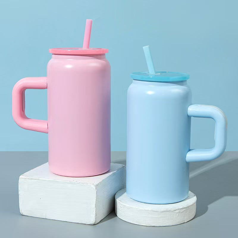 16oz Mini Mason Insulated Mug with Handle