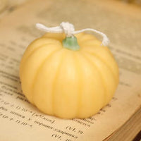 Handmade Halloween Pumpkin Candle