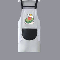 Fruit Print Waterproof PVC Kitchen Apron