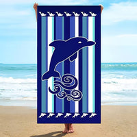 Oversized Microfiber Absorbent Beach Towel Shawl Quick Dry Travel Bath Wrap for Women & Men