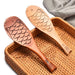 Fish Shape Wooden Rice Paddle Serving Spoon