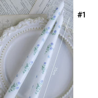 25cm Printed Taper Candles– Set of 2