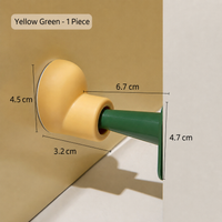 Wall Mounted Door Stopper – Soft Bumper Protector for Door & Wall