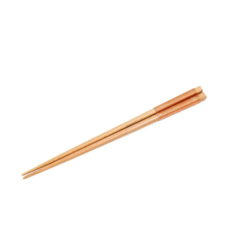 Beech Wood Chopsticks with Wrapped Grip