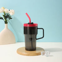 20oz Portable Plastic Tumbler with Handle