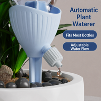 Automatic Plant Waterer – Adjustable Drip Irrigation Device for Potted Plants, Self Watering System with Bottle Adapter for Home Garden