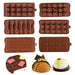 12 Cavity Silicone Chocolate Mold