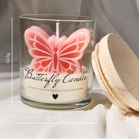Butterfly Scented Candle in Cup