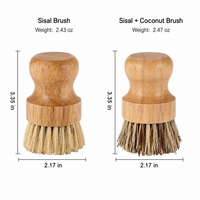 Personalized Dish Brush | Custom Logo Kitchen Cleaning Tool